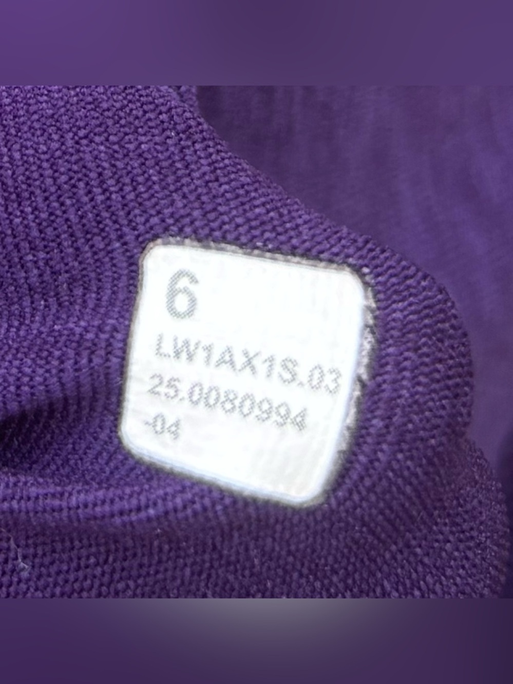 Lululemon Ebb To Street Tank Top In Purple Size 6 - Picture 4 of 4